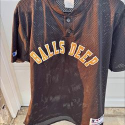 Vintage Majestic MLB Mesh Jersey – “Balls Deep” #67