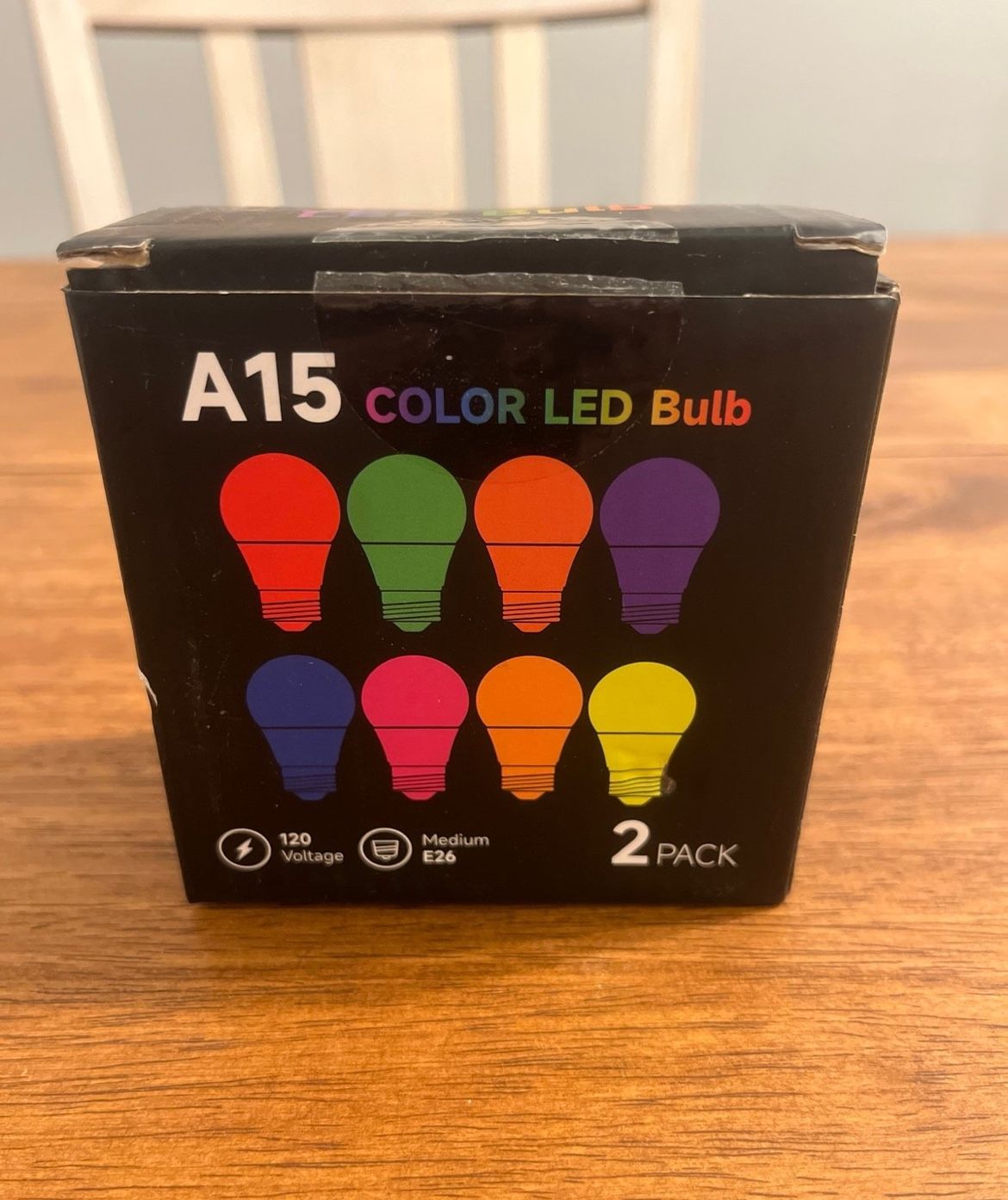 LED light Bulbs (2 Pack) RED