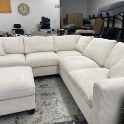 New 99x99 sectional couch  with