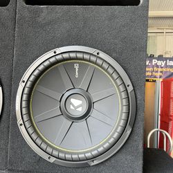 15 Inch Kicker Subwoofer In A 15 Inch Ported Box For Loud Bass In Your Car