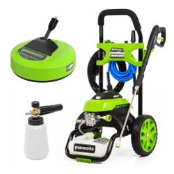 Power Washer / 2000 PSI + foam cannon and surface cleaner