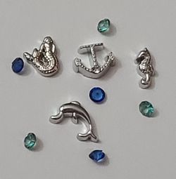 Ocean Charms For Floating Locket