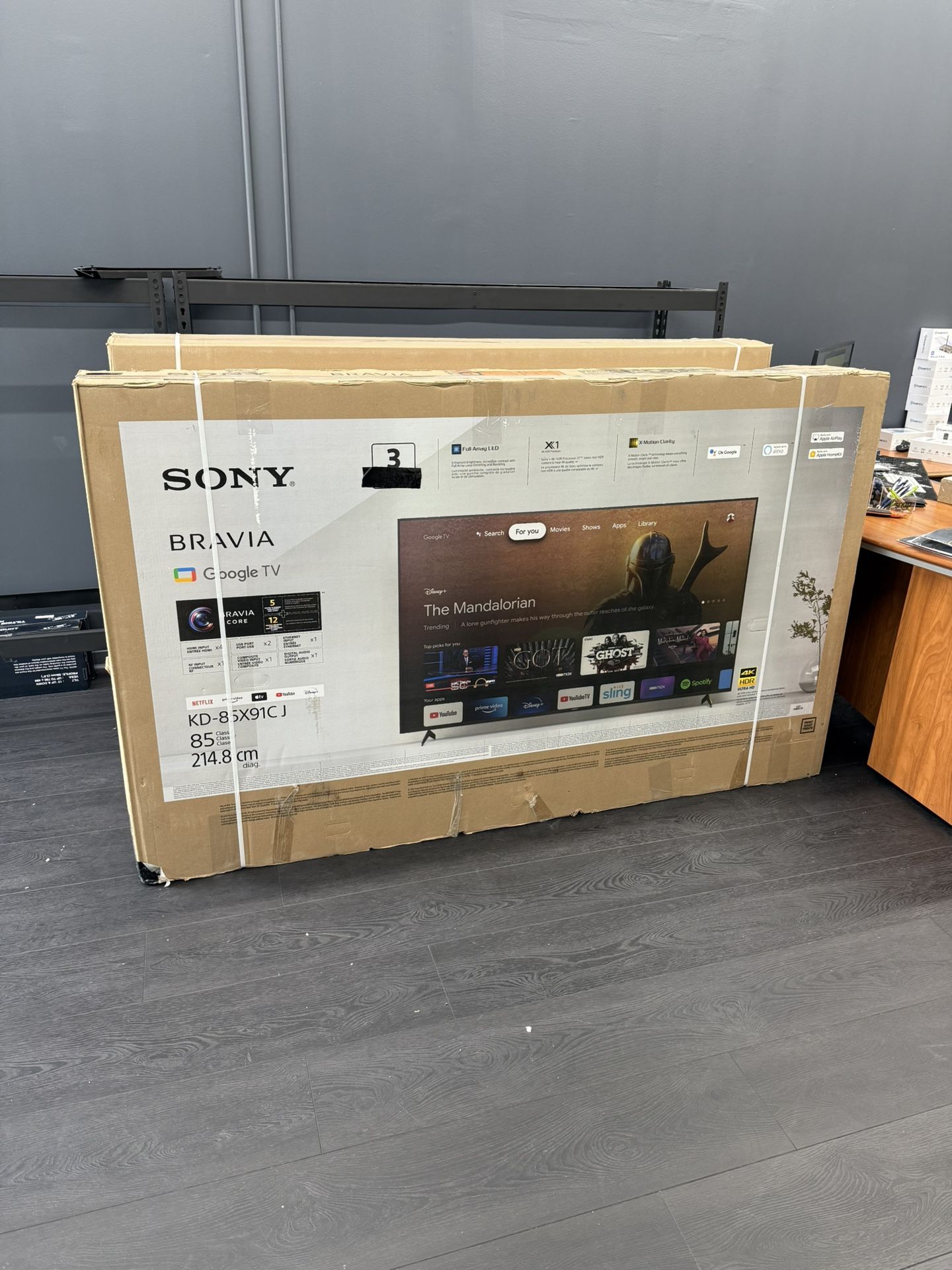 85 INCH SONY X91CJ SMART 4k TVS BRAND NEW