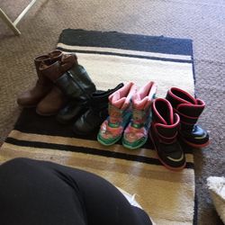 Girls Boots Good Condition Sizes 10,11,12 $2.00 Each Or All For $8.00