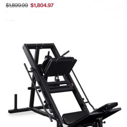 Leg Press Hack Squat Machine
