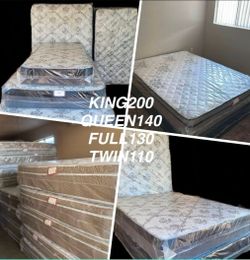 Mattresses King Queen Full Twin