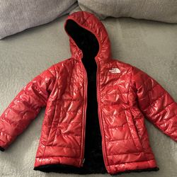 4T Kids Reversible Hooded North Face Coat