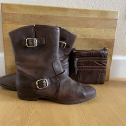 UGG DISTRESSED ANKLE /CALF Sz8-8.5