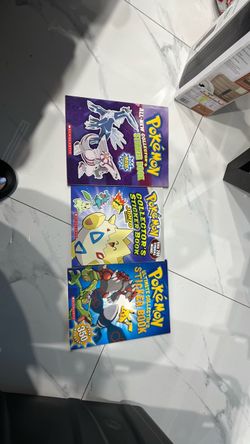 Pokémon Scholastic Collector's Sticker Books – Set of 3
