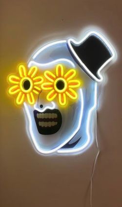 Terrifier neon light