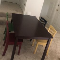 Pottery Barn Table and Chairs ( REDUCED )