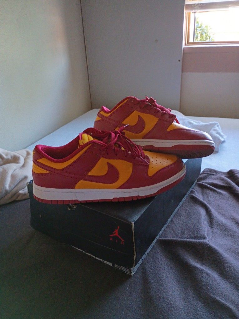 USC Trojan Nike Dunks