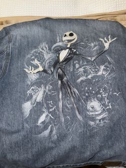 Disney Denim Jacket Nightmare before christmas