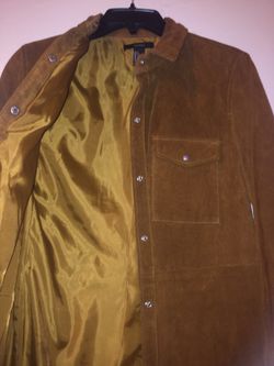 Suede Women's Coat