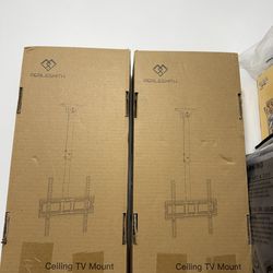 2 Ceiling tv mount