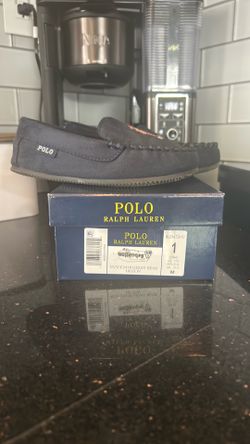 Ralph Lauren Polo kids shoes size 1Y