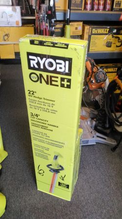 RYOBI ONE + 18V 22" 18V HEDGE TRIMMER (TOOL ONLY)