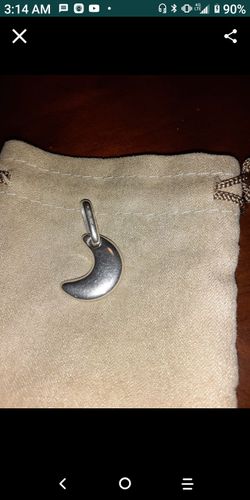 925.Silver. Moon Pendant