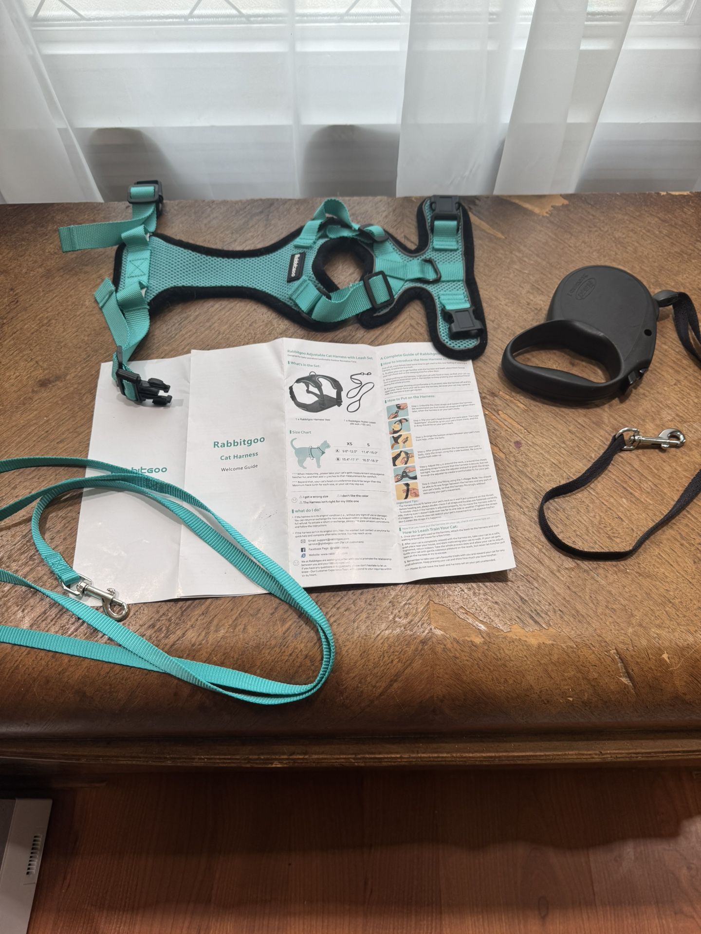 Cat Or Small Dog Harness & Leash.