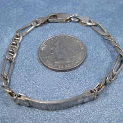 Sterling silver Vtg. Made In Italy Bracelet