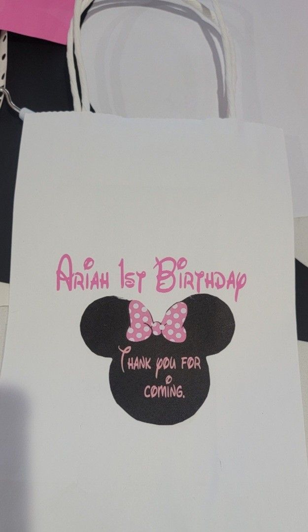 Custom Treat Bags And Cutouts