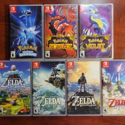 Nintendo Switch Games With Cases