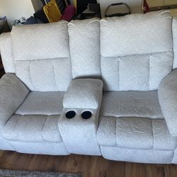 Recliner Couches From Ashley’s Furniture Store Like New 