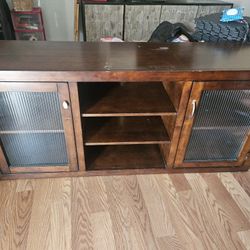 Tv Stand.  Wood 