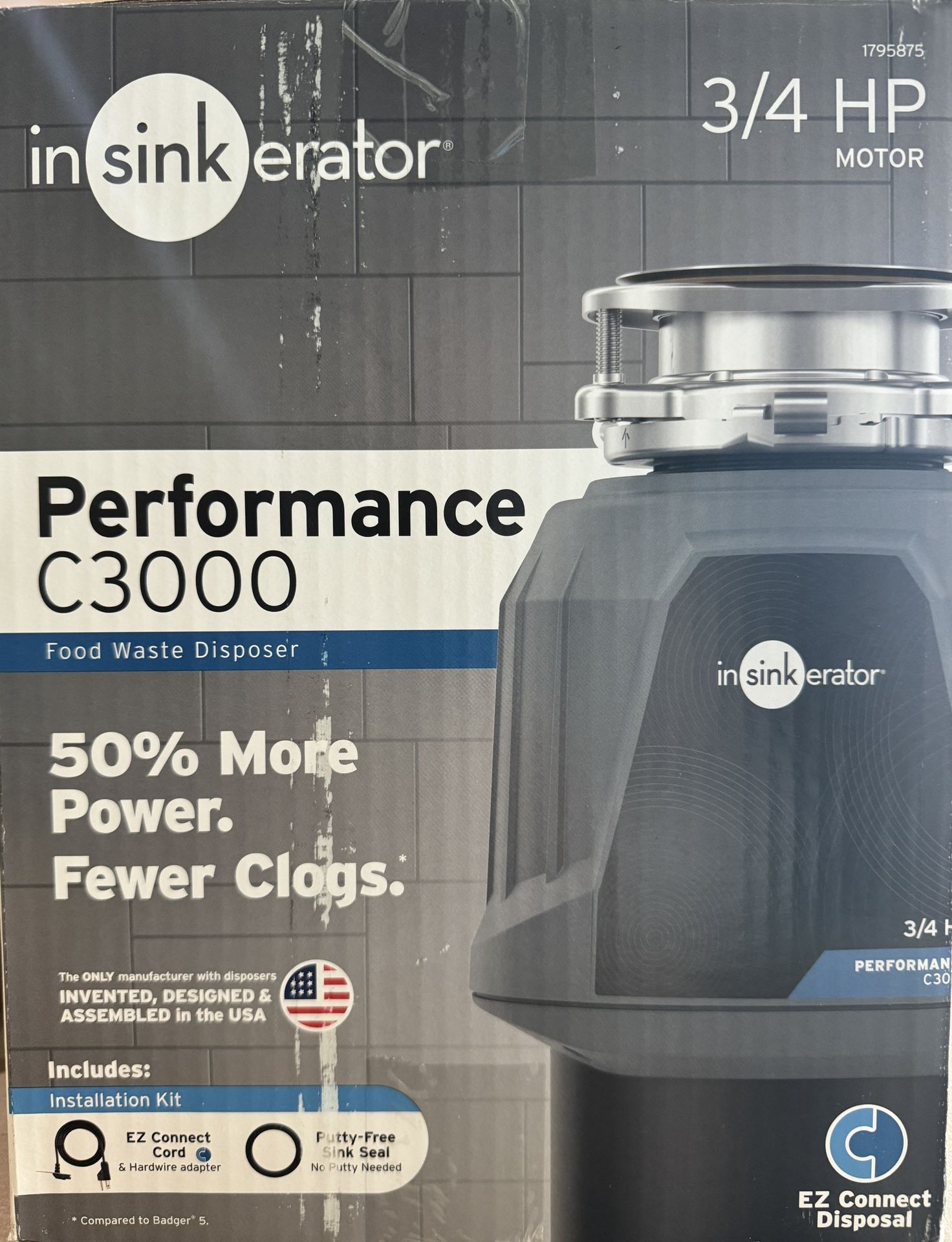 Insinkerator Performance C3000 Garbage Disposal