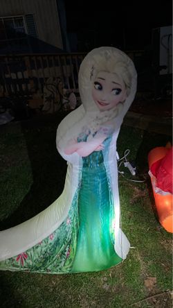 Frozen blowup doll
