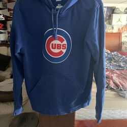 Chicago Cubs Blue Men’s Small Hoodie 