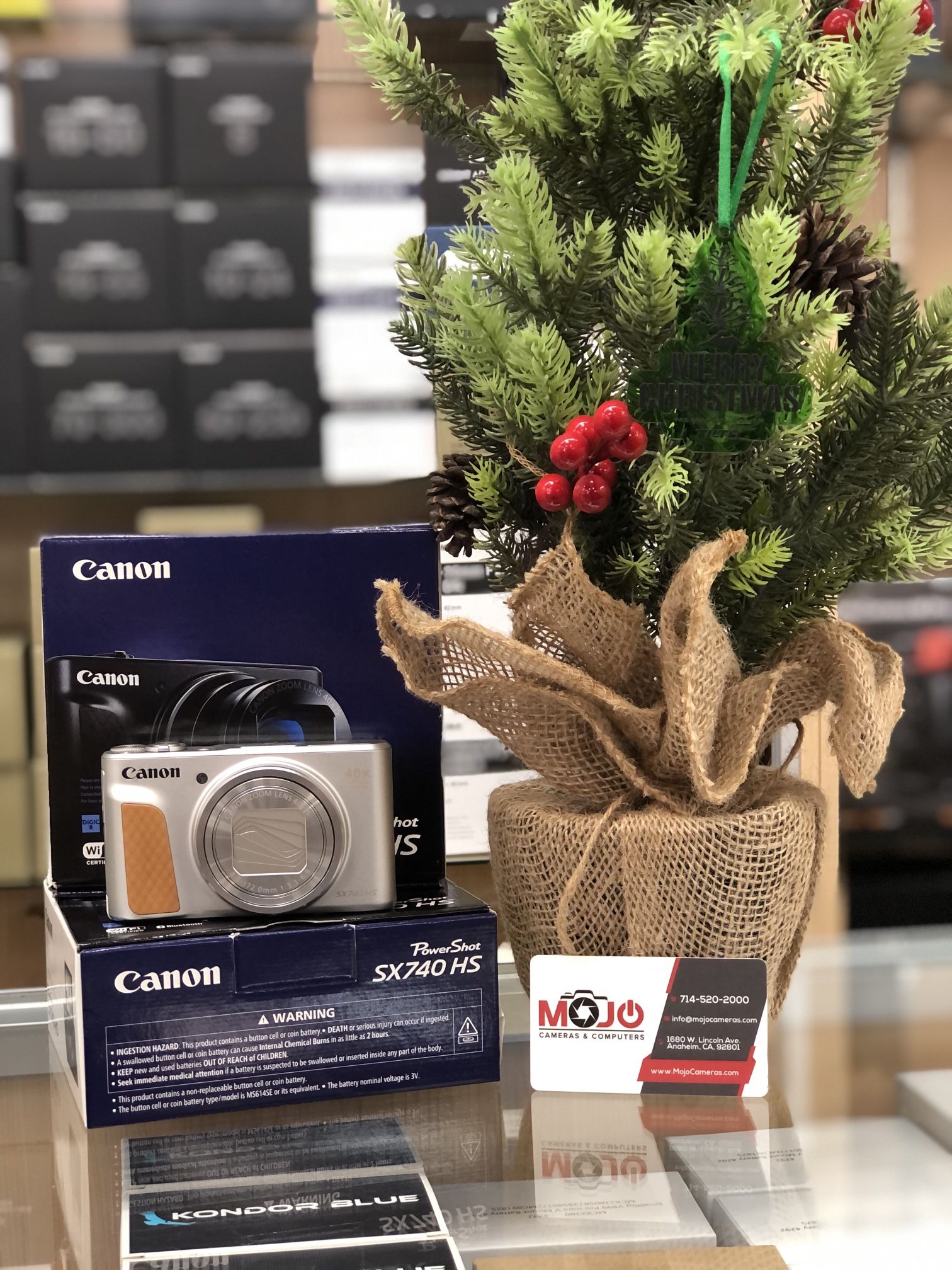 New Canon Powershot SX 740 HS Black & Silver 