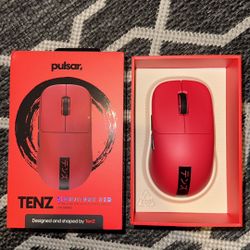 Pulsar TenZ Signature Red Edition Mouse