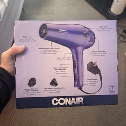 Con Air Retractable Cord Blow Dryer