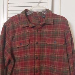 Orvis  Long Sleeve Plaid Flannel 