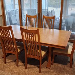 Mission style Dining set