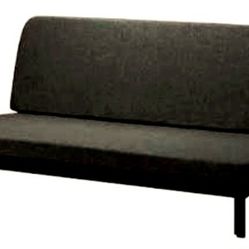 FREE DARK BROWN FUTON LEFT ON THE SIDEWALK JUST NOW!