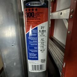 Werner 21’ Folding Ladder 