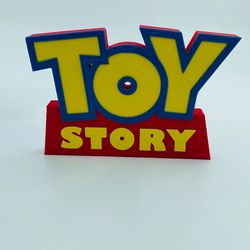 Toy Story Disney 3d Printed Quality Art Sign 