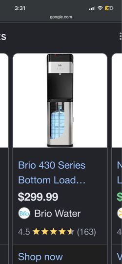 Brio 430 Series Bottom Load Water Cooler