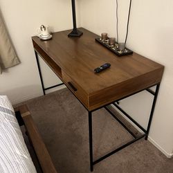 Living Spaces Wooden Desk