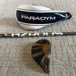 MINT Callaway Paradym 18deg Hybrid w/ R Flex