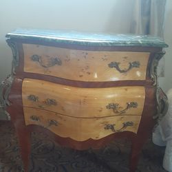 Beautiful Antique Dresser with Granite Top