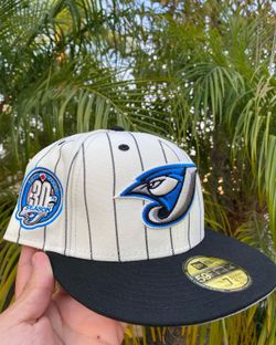 Blue Jays Pinstripe Fitted 7 1/4