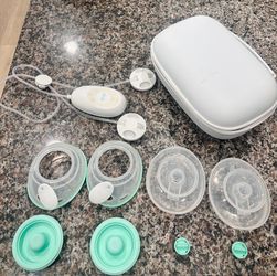 Elvie Double Electric Breast Pump with Case