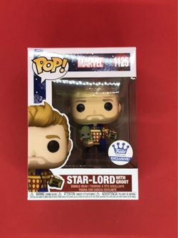 Funko Pop! Vinyl Marvel Star-Lord with Groot #1125 Funko Exclusive Figure