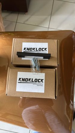 Tiradores Para Gabinete KNOKLOCK De Bronce Frotado Con Aceite Miden 5 Pulgadas Y Trae Cada Una Sus Respectivos Tornillos