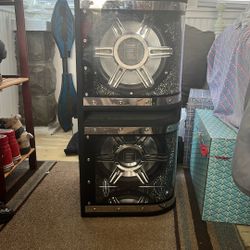 dual: twin 12 inch subwoofers