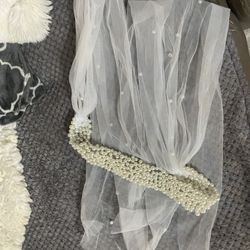 Pearl Bridal Sash 