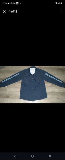Vintage Independent Truck Co. Medium Quattro Coach Jacket Iron Cross SK8